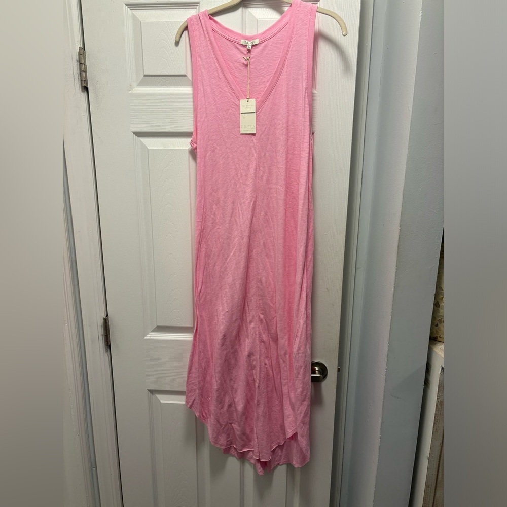Z Supply Tank Dress baby pink new with tags